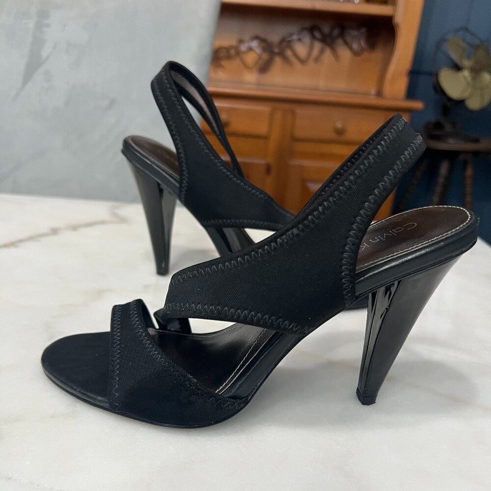Calvin Klein Sexy Slingback Heels "Audrey" Size 6
